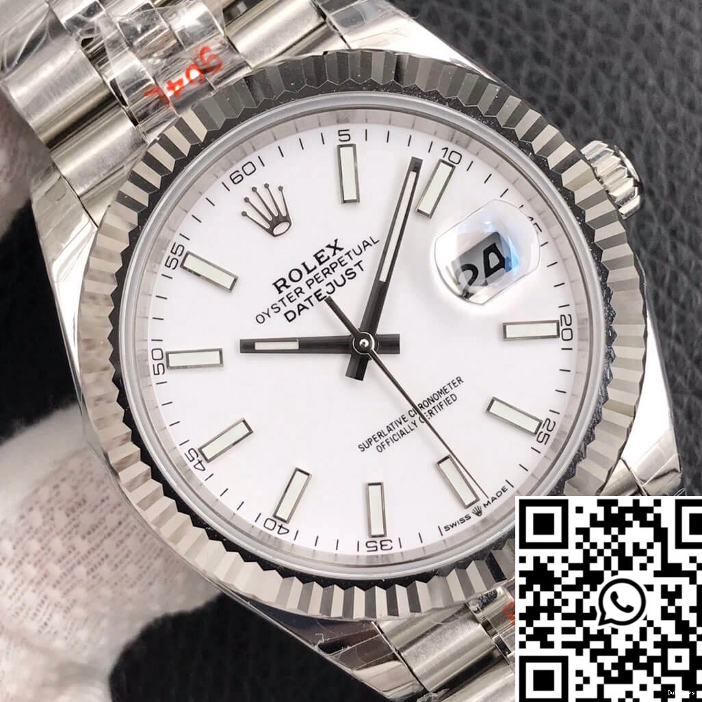 Rolex EW Stainless Datejust M126334-0010 Factory Steel 0711